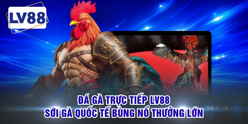 Đá Gà Trực Tiếp LV88 - Sới Gà Quốc Tế Bùng Nổ Thưởng Lớn