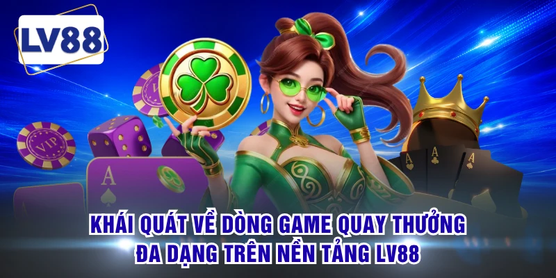 Khái quát về dòng game quay thưởng đa dạng trên nền tảng LV88