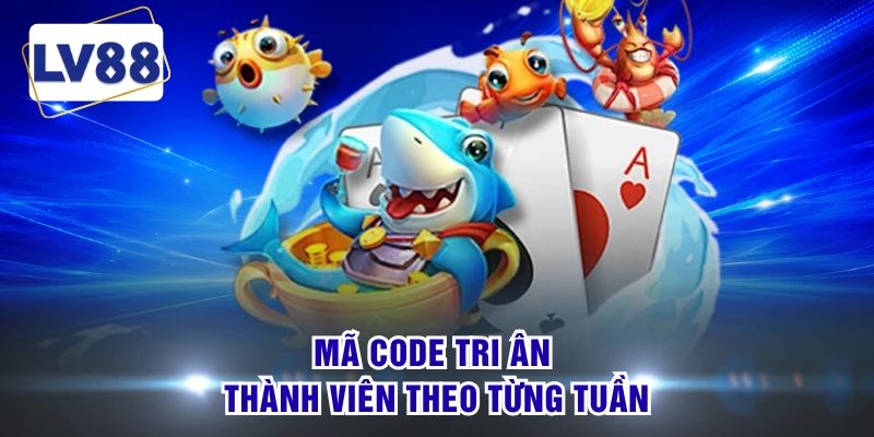 Mã code tri ân thành viên theo từng tuần