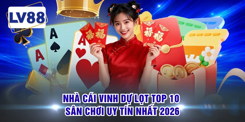 Nhà cái vinh dự lọt top 10 sân chơi uy tín nhất 2026
