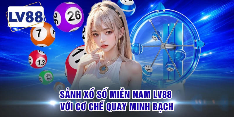 Sảnh xổ số miền Nam LV88 với cơ chế quay minh bạch