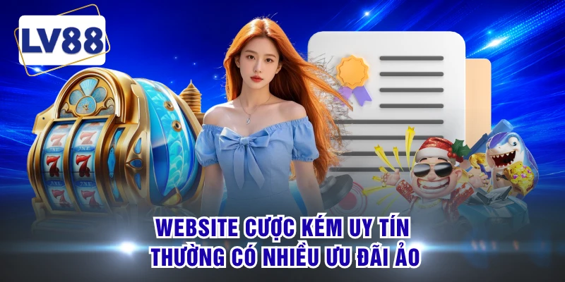 Website cược kém uy tín thường có nhiều ưu đãi ảo